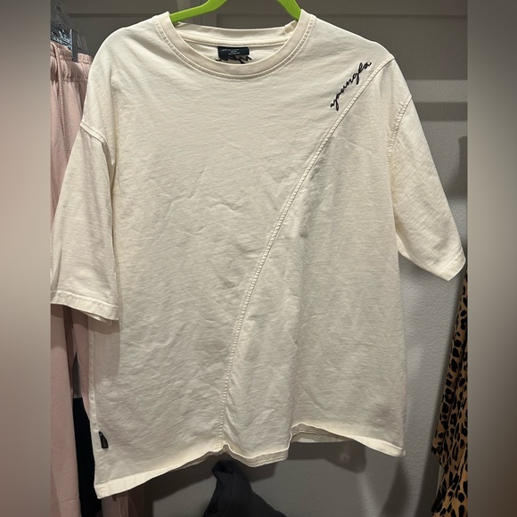 YoungLA Oversized Tee Pump Cover Cream - Picture 1 of 3
